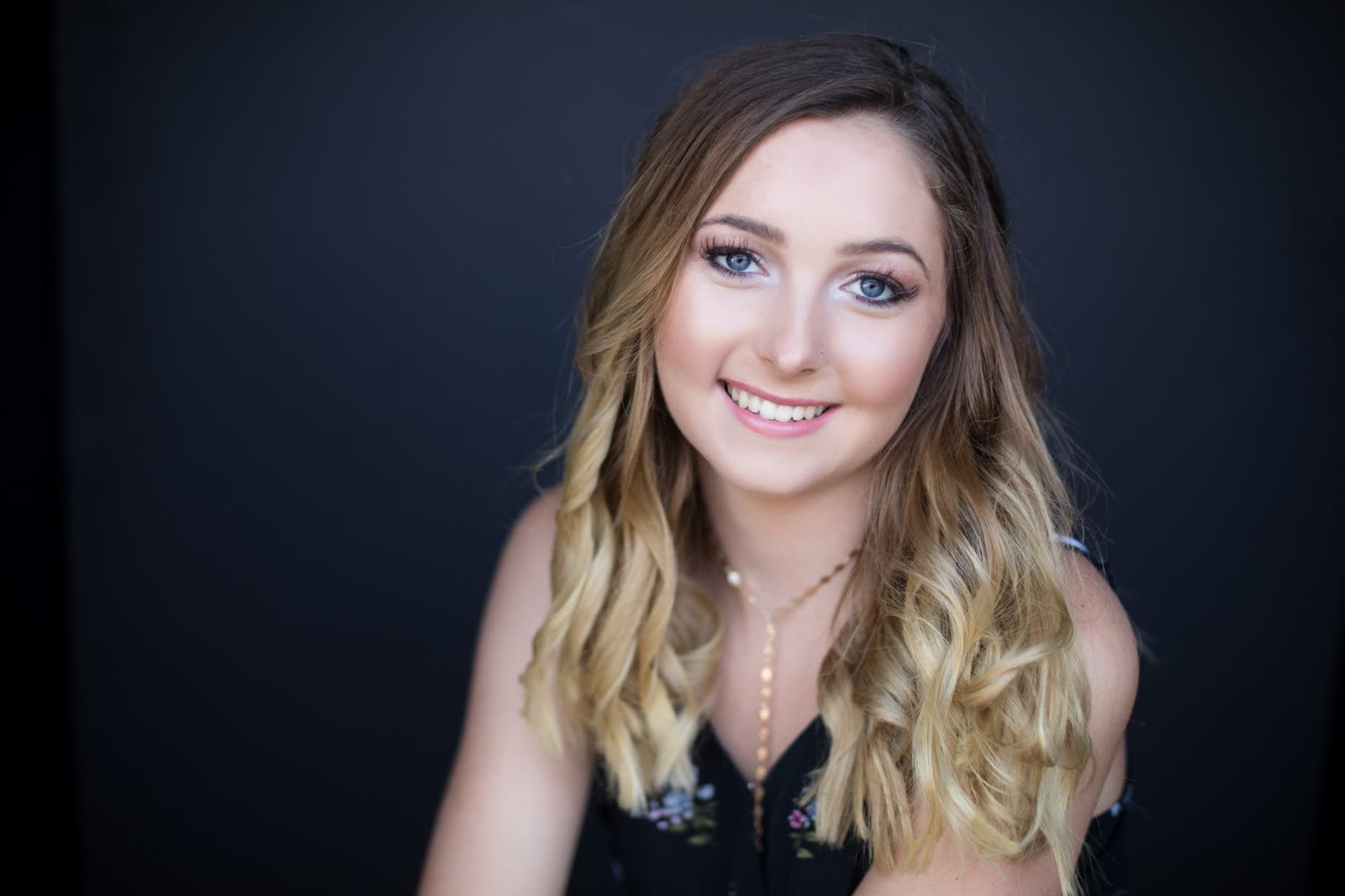 High school senior portrait photographed on location in Laguna Beach